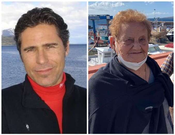 Pedro Monzón y Lucía Santana, la pescadora/TA.